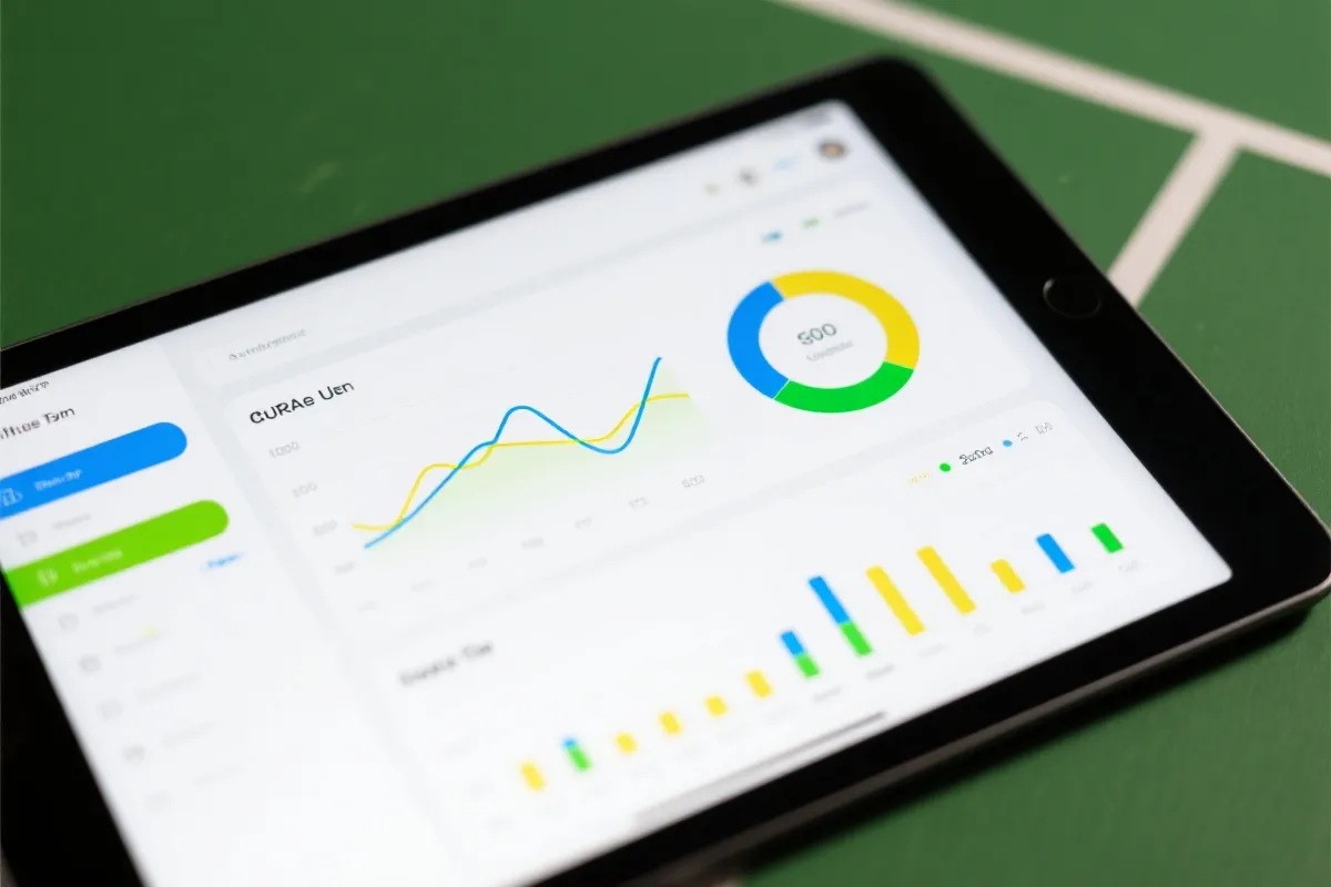 即时比分数据面板示意图